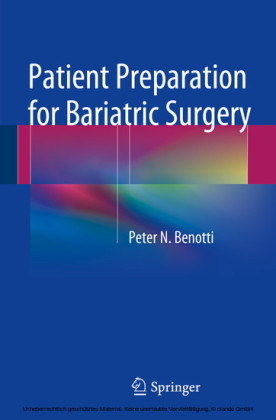 Patient Preparation for Bariatric Surgery