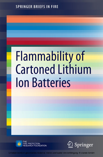 Flammability of Cartoned Lithium Ion Batteries main product photo