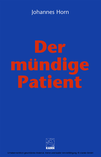 Der mündige Patient main product photo