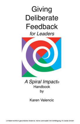 Giving Deliberate Feedback for Leaders