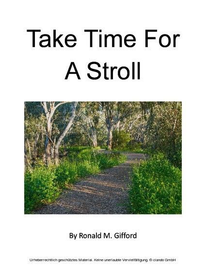 Take Time For A Stroll main product photo