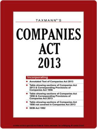 Taxmann Companies Act 2013