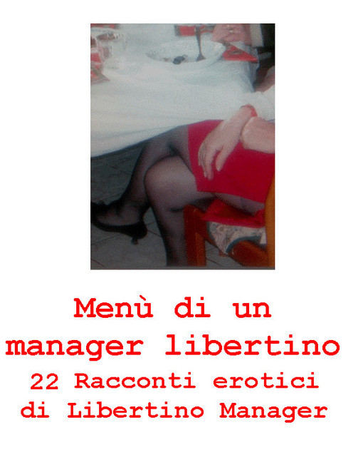 Menù di un manager libertino main product photo