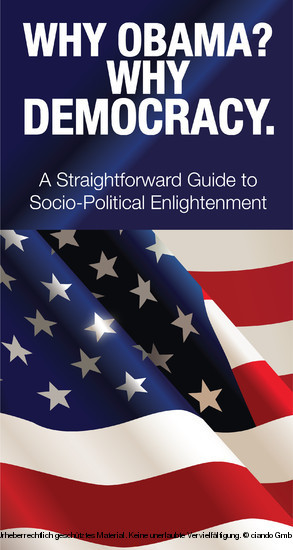 Why Obama? Why Democracy. main product photo