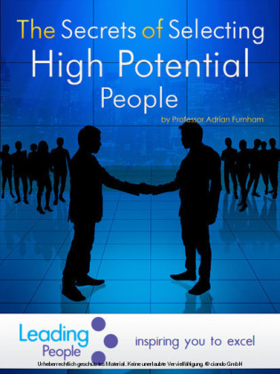 The Secrets of Selecting High Potential People