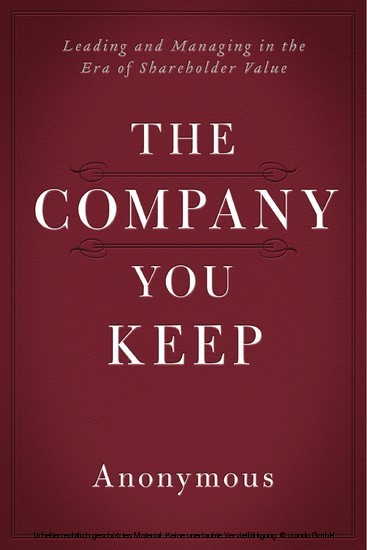 The Company You Keep main product photo