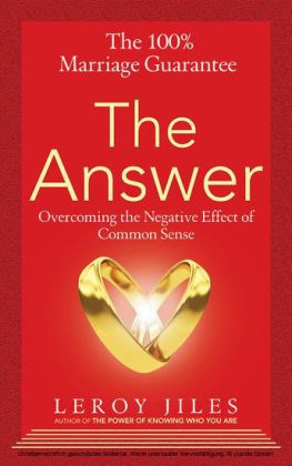The 100% Marriage Guarantee--The Answer