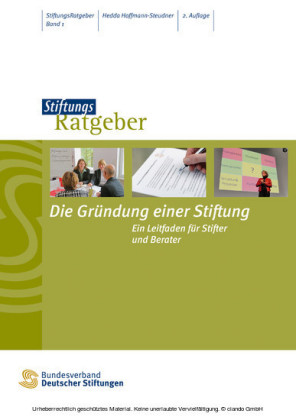 Die Gründung einer Stiftung