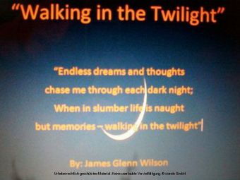 'Walking in the Twilight'