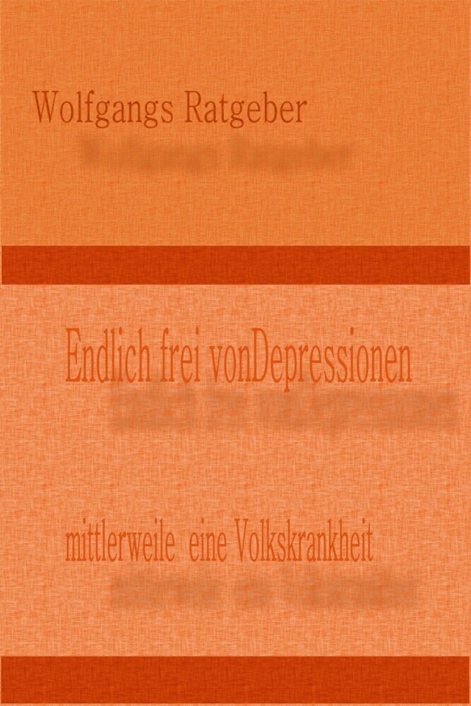 Endlich frei von Depressionen main product photo