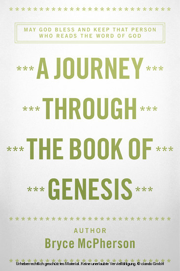 A Journey Through The Book Of Genesis main product photo