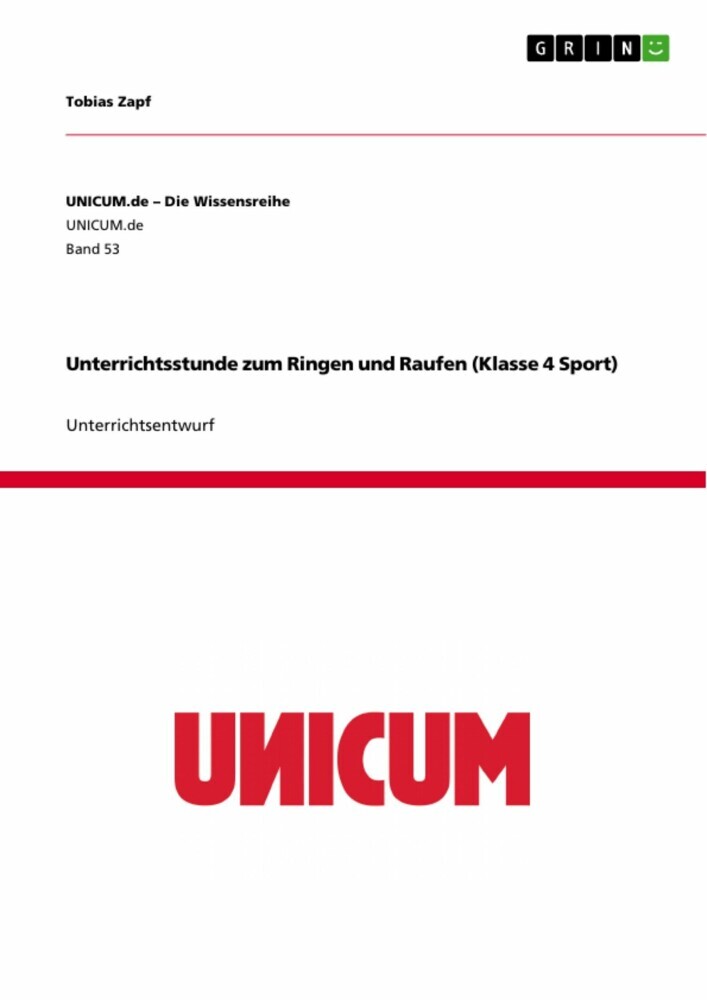 Unterrichtsstunde zum Ringen und Raufen (Klasse 4 Sport) main product photo