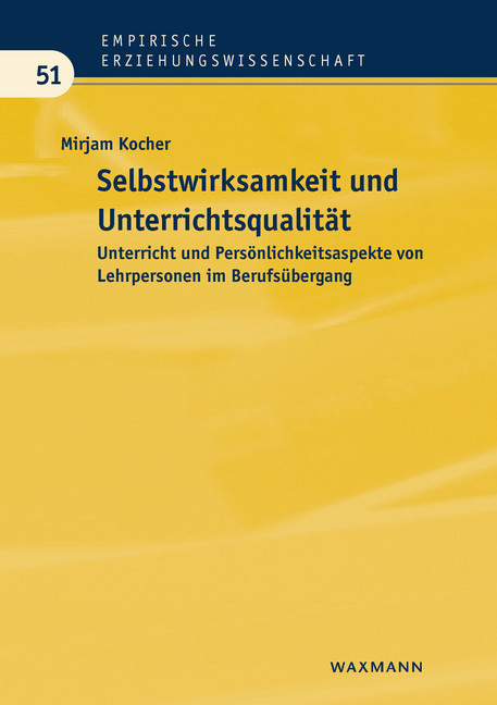 Selbstwirksamkeit und Unterrichtsqualität main product photo