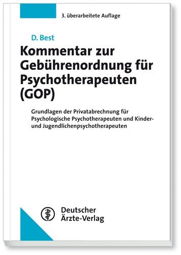 Kommentar zur Gebührenordnung für Psychotherapeuten (GOP) main product photo