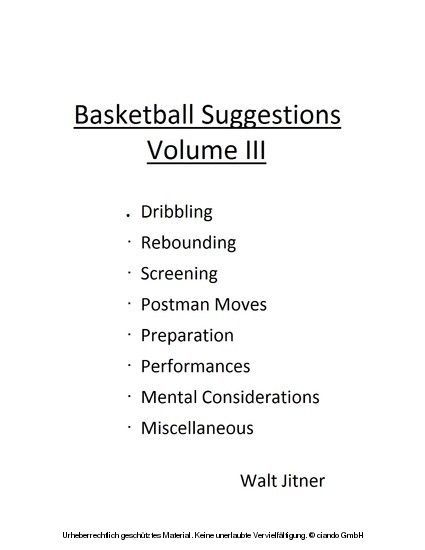 Basketball Suggestions main product photo