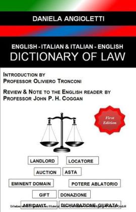 English - Italian & Italian - English Dictionary of Law