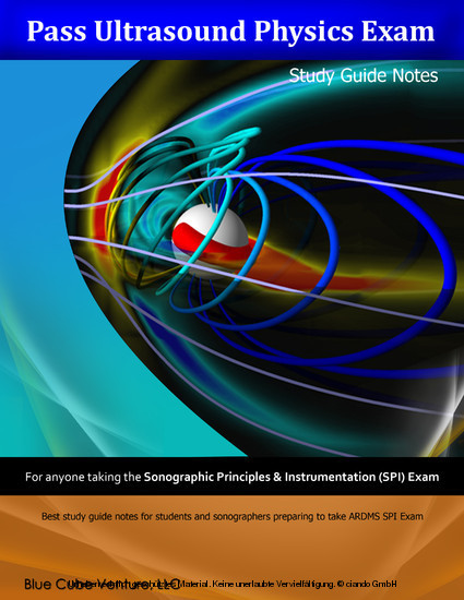 Pass Ultrasound Physics Exam Study Guide Notes main product photo