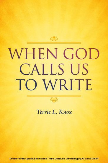 When God Calls Us To Write main product photo