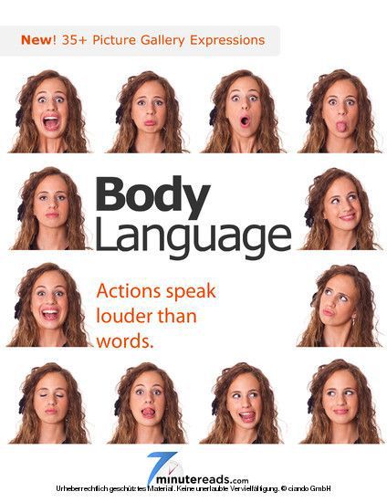 Body Language - Actions Speak Louder than Words main product photo
