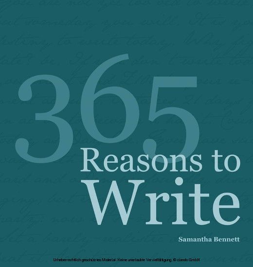 365 Reasons To Write main product photo