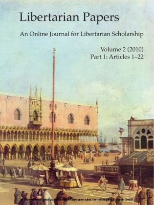 Libertarian Papers, Vol. 2, Part 1 (2010)
