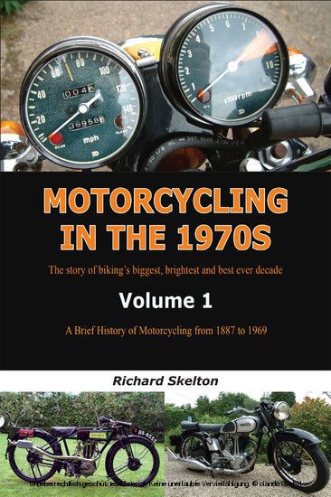 Motorcycling in the 1970s Volume 1: main product photo