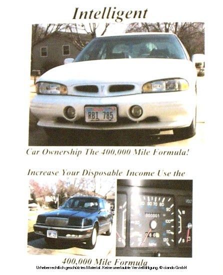 Intelligent Car Ownership The 400,000 Mile Formula main product photo