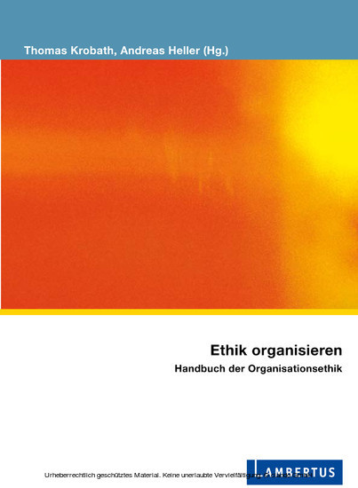 Ethik organisieren main product photo