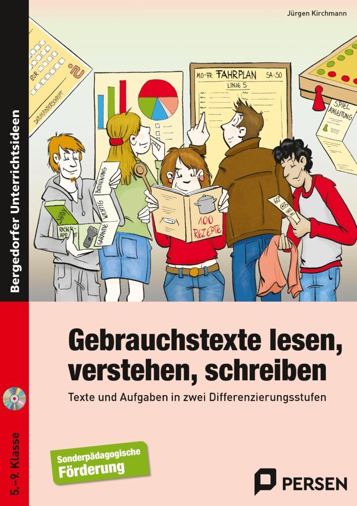 Gebrauchstexte lesen, verstehen, schreiben, m. 1 CD-ROM main product photo
