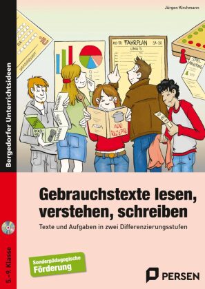 Gebrauchstexte lesen, verstehen, schreiben, m. 1 CD-ROM
