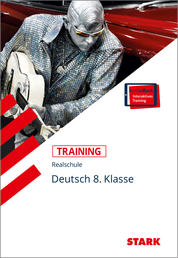 STARK Deutsch 8. Klasse - Training Realschule - Grundwissen, Aufgaben und Lösungen, m. 1 Buch, m. 1 Beilage main product photo