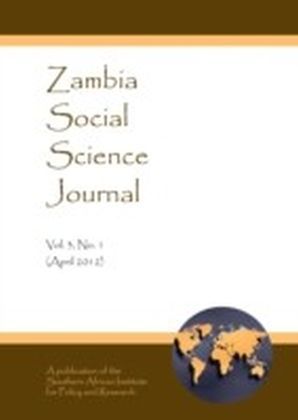 Zambia Social Science Journal Vol. 3, No. 1 (April 2012) main product photo