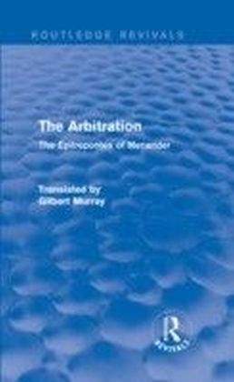 Arbitration (Routledge Revivals) main product photo
