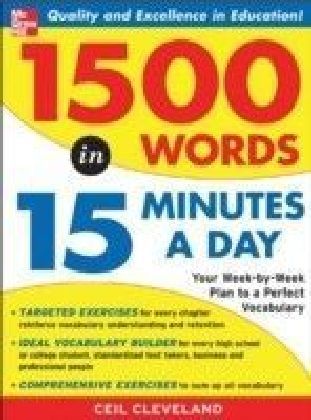 1500 Words in 15 Minutes a Day main product photo