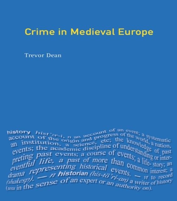 Crime in Medieval Europe main product photo