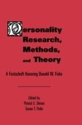 Personality Research, Methods, and Theory