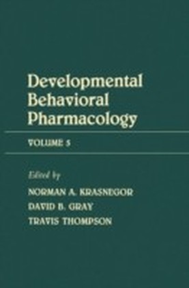 Advances in Behavioral Pharmacology main product photo