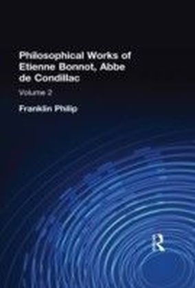 Philosophical Works of Etienne Bonnot, Abbe De Condillac main product photo