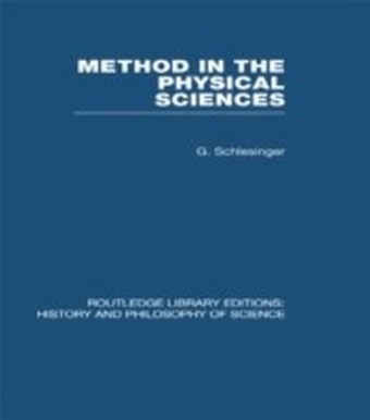 Method in the Physical Sciences