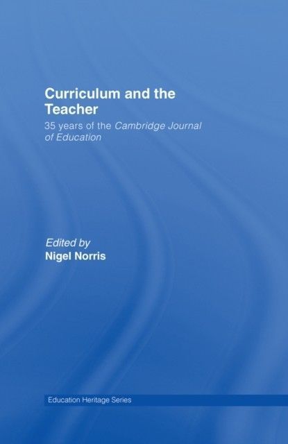 Curriculum and the Teacher main product photo