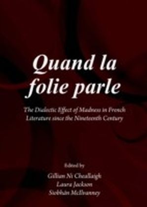 Quand la folie parle main product photo