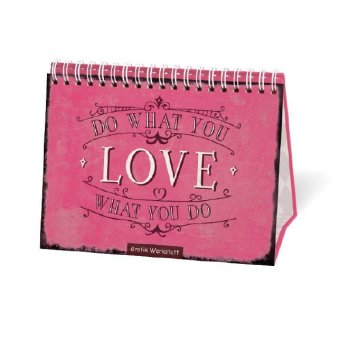 Do what you love, Aufstellbuch