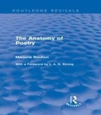 Anatomy of Poetry (Routledge Revivals)