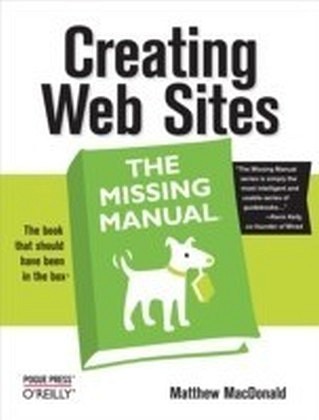 Creating Web Sites: The Missing Manual main product photo