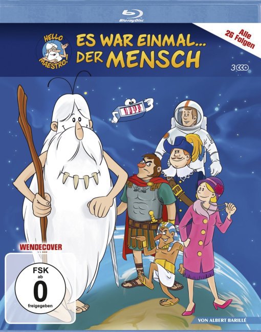 Es war einmal der Mensch, 3 Blu-rays main product photo