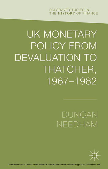 UK Monetary Policy from Devaluation to Thatcher, 1967-82 main product photo