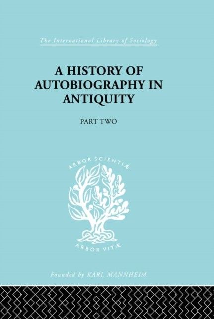 History of Autobiography in Antiquity main product photo