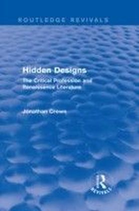 Hidden Designs (Routledge Revivals)