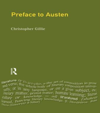 Preface to Jane Austen