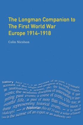 Longman Companion to the First World War